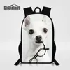 Backpack Dispalang Sells Children School Animal Dog Imprimés Lightweight Back Pack Kids Kids Casual Travel Bolsas Mochila