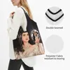 Borse da stoccaggio Stampato The Magic Crystal Tote Shopping Shopper portatile Shopper Labyrinth Movie Sarah Handbag