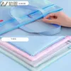 Zipper Document Bag, Stationery Bag, Test Paper Storage, Double-layered Office Materials Custom Portable Student Tutoring Bag