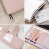 Bloc-notes Cover en cuir authentique Moderm pour Stalogy B6 Taille Notebook Diary Planner Journal Stationery Agenda Organizer avec BigPocket
