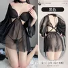 Casual Dresses Lingerie Transparent Elegant Mature Hollow Out Fashion Women's Mesh Sexig Temptation Open Dress Large Passion A0V1