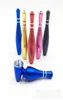 bowling bottle Ball Smoking Pipe 78mm metal filter tobacco Dry Herbal cigarette holder Jamaica hand pipes 5 colors Tools Accessori2649893