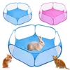 Katzenträger Haustierstift Zelt tragbares Falten Zwinger Hundezaun kleiner Playpen Hamster Chihuahua Tier Cage Outdoor