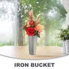 Vasi Black Iron Iron Ombrello Secket Flower vaso Vase Creative Sugar Cane Decor decorazioni Multi-Funzione POT POP POP