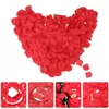 Fleurs décoratives 2400 PCS Pétales roses artificielles décorations de mariage de mariage flower fille de simulation de tissu