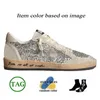 Créateur de mode Femmes Low Og Ggdg Ball Star Suede Casual Chaussures Luxury Italie Brand Handonde Golden Goode Sneakers Platform Vintage Silver Leather Trainers supérieurs