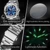 Armbanduhrenschatmen Olevs Top Brand Herren Klassiker Mode Original Quarz wasserdichtes Luminous Date Weekly Magazine Uhr q240426