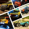 Elektro-/RC-Auto 2.4g Fernbedienungsfahrzeug 2WD Alle Terrain 20 km/h Hochgeschwindigkeits-RC-Drift-Rennen im Geländefahrzeug mit LED-Leuchten als Giftl2404