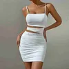 Basic Casual Kleider Designer -Kleid sexy ausgehöhlte Out Camisole Damenkleid, heiß im Sommer Gesäß eingewickeltes Kleid, würziges Mädchen für Frauen