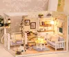 Doll House Furniture Diy Miniature 3D Wooden Miniaturas Dollhouse Toys for Children Birthday Gifts Casa Kitten Diary T2001169747687