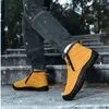 Bottes Hiver Mens Snow Zipper Chaussures imperméables pour hommes pour hommes Randonnée à fourrure Unisexe 2024 Botas