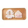 Moulds Pink Birthday Fondant Cookie Mold Baby Shower Party Cookies Embossing Mould Biscuit Dessert Stamp Baking Supplies Kitchen Tools