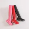 Casual Shoes 2024 Spring and Autumn Platform Elastic Boots Women's Candy Color Over Knee Personality Trend Everything Sock