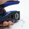 Verktyg Xintylink RJ45 Clamping Tool Crimper Hand Network Tång Cat5 Cat6 Ethernet Cable Stripper Pressing Clamp Tongs Clip Lan Cutter