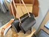 Damen-Umhängetaschen-Designer-Kettenbeutel Hochwertige Brieftasche diagonaler Straddle-Beutel, Retro-Zylinderbeutel, zweiteiliger High-End-Beutel-Set, kleine Beutel können einzelner Rücken.