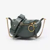 Sacs à bandouliers Bag du sac pour femmes Designer Luxury Pu Leather Crescent Messenger dames Couleur solide