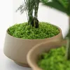 Dekorativa blommor 1pc falska växter Heminredning Simulerad Moss Turf Biomimetic Artificial Micro Landscape Layout Ornaments Lawn Bonsai