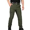 Men's Pants Mens urban military tactical pants combat cargo soldier multiple pockets waterproof and wear-resistant casual training jacketL2403