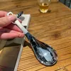 Cucchiai 1 pc cupa in acciaio inossidabile in acciaio inossidabile a specchio a specchio limpido in argento posate per utensili da cucina di riso per utensili da cucina di riso