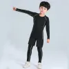 Set di set di runnelli sportivi per uomini nuovi bambini che jogging da basket mutande da basket tracce di abbigliamento sportivo per bambini abbigliamento da allenamento da calcio