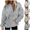 Hoodies voor dames kerstkapes sweatshirt mode casual pullover 3d print camping y2k oversized custom custom