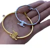 Bracelets de créateurs simples classiques de luxe pour femmes filles féminines 18k Gold Silver rétro Vintage Lettres géométrie mignon Love Chain Bracelet Bijoux Gift