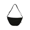 Evening Bags Unisex Bag Waterproof Nylon Dumpling Female Korean Version Solid Color Large-capacity Shoulder Messenger Male