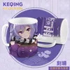 Canecas Anime Genshin Impacto keqing caneca cerâmica copo de cartoon garrafa de água de café Presentes de natal