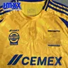 S-4XL JMXX 24-25 Tigres Uanl Soccer Jerseys Home Away Away Terceiro Especial Mens uniformes Jersey Man Circlada de futebol 2024 2025 Versão de fãs