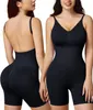 Feelingirl New Midje Trainer Body Shaper Summer Sexig full kropp Shaper Colombian Girdles Plus Size Women Slimming Underwear 201222