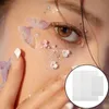 1COX Tattoo Transfer 3D Eyes Face Makeup Temporary Tattoo Self Adhesive Beauty White Pearl Jewels Stickers Festival Body Art Decorations Nail Diamond 240426