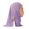 Bandanas Durag H041 is a cute headscarf suitable for young girls aged 2-5 featuring beautiful floral Muslim headscarfs and Islamic headscarf hats 240426