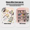 Storage Boxes 1/2/3/4 Tier Makeup Organizer Box With Drawers Large Capacity Organizador Maquillaje Space Savers