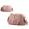 Sagni per spalle Donne vintage Donne Acqua Nylon Gassa Messenger Crossbody Lady Small Shell Bolsa Feminina Zippers Package