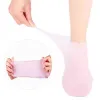 Werkzeug Spa Silikonsocken feuchtigkeitsspendende Gelsocken Peeling und Verhinderung von Trockenheit, die abgestorbene Haut entfernen