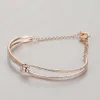 Designer Swarovskis Gioielli di alta qualità Romantico Diamond Kink Bracciale Femmina Swarovski Element Crystal Knot Bracciale Femmina