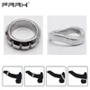 Nxy cockrings rings de pênis de metal curva chicote de galo masculino castidade crandage cinturão atraso ejaculação dispositivo de aço adultos brinquedos sexuais para homens 240427