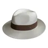 Summer Mulheres Chapéus de Palha Viseira Viseira Lazer Elegante Panamá Hat For Men Gentleman Manattend Party Gifts 240423