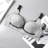 La maternità intimata Euerdodo Nursing Bra in gravidanza vestiti per donne in gravidanza reggiseno di cotone di cotone con seno aperto D240426