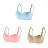 32 a.C. La maternità intimata 1 pcs nessun anello in acciaio con reggiseno sportivo reggiseno al seno che allatta non abbondante abbigliamento da donna in gravidanza in stile giubbotto fibbia anteriore d240426