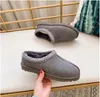 Designer Fur Sheepskin Booties for Women Platform Slide Snow Boot Winter Boot