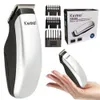 Haar Trimmer Kemei KM-666C Mini Scissor Professionele baard Oplaadbare elektrische Q240427