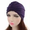 Bandanas Durag Kvinnlig främre kors Twisted Headscarf Muslim headscarf Islamic Headscarf Headband Headscarf 240426