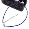 Breaded 32 Color feminina pulseira de moda 2mm de 2 mm de cristal natural lazuli jóias de pedra elétrica Lazuli