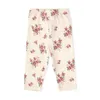 Trousers Spring and Autumn Baby Girl Leg Cotton Childrens Lace Tight Pants Elastic Waist Fashion Casual Soft Baby ClothingL2404