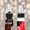 Ny tatueringsutrustning Svart och röd tatuering av färgmaterial 30 ml litet tatuering färg pigment bläck för tatueringsutrustning färg bläck