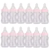 Party -Dekoration 12x Milchflaschen Babyparty Taufe Bevorzugt Mädchen Jungen Süßigkeiten Flasche kleine Fütterung zum Geburtstag