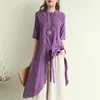 Indien pakistan kläder för kvinnor indisk saree blus skjorta kvinnor lös avslappnad kort ärm boho etnisk lång mantel toppar kläder 240418