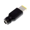 2024 DC 5.5x2.1mm Femelle à Square Bouchage 20V Connecteur de douille de convertisseur d'alimentation pour Lenovo ThinkPad AC Adaptateur Power Charger Affiche pour le connecteur de fiche carrée de Lenovo