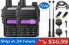 Walkie talkie 2pcs baofeng uv82 5w uv82 double ptwo way band vhf uhf 10km amateur7057705